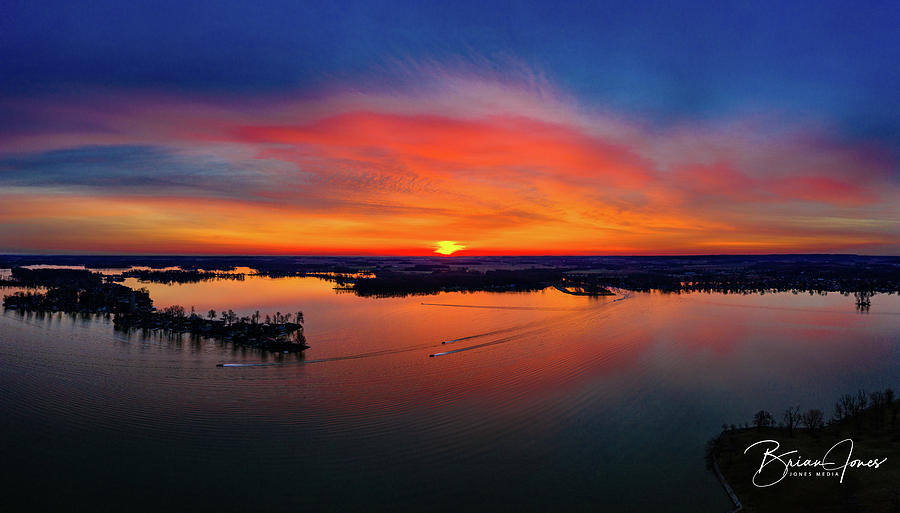 Indian Lake Sunrise #3 Photograph by Brian Jones