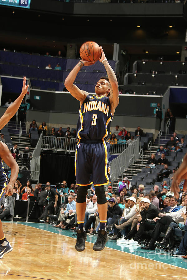 Indiana Pacers V Charlotte Hornets Photograph by Kent Smith