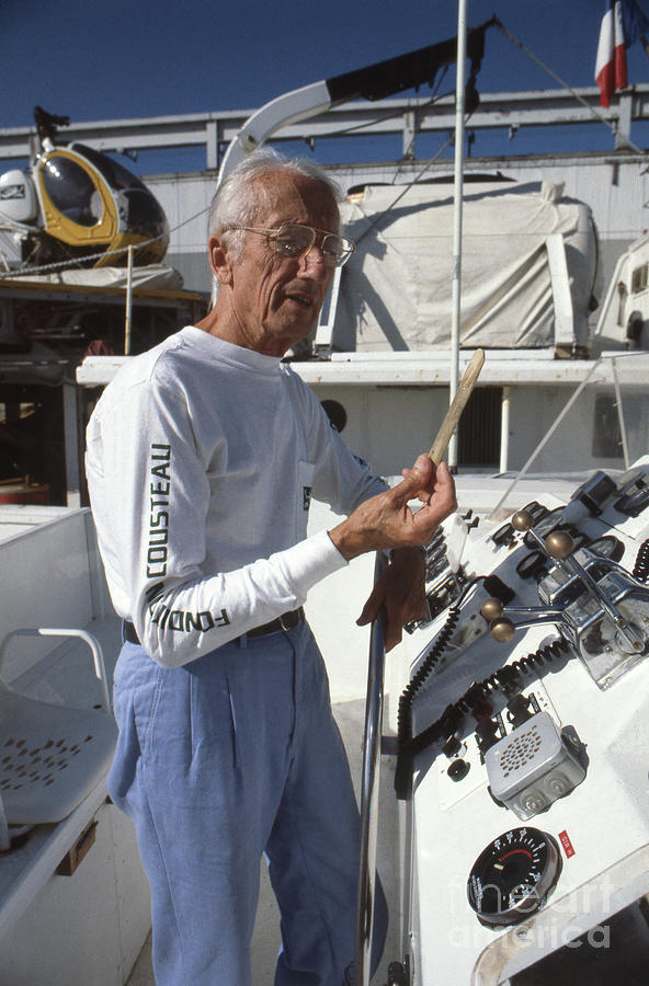 Jacques-yves Cousteau #3 Photograph by Bettmann