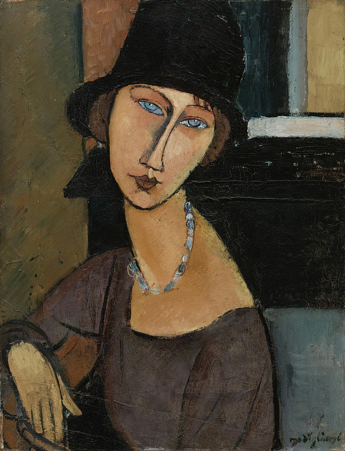 Amedeo Modigliani Painting - Jeanne Hebuterne #3 by Amedeo Modigliani