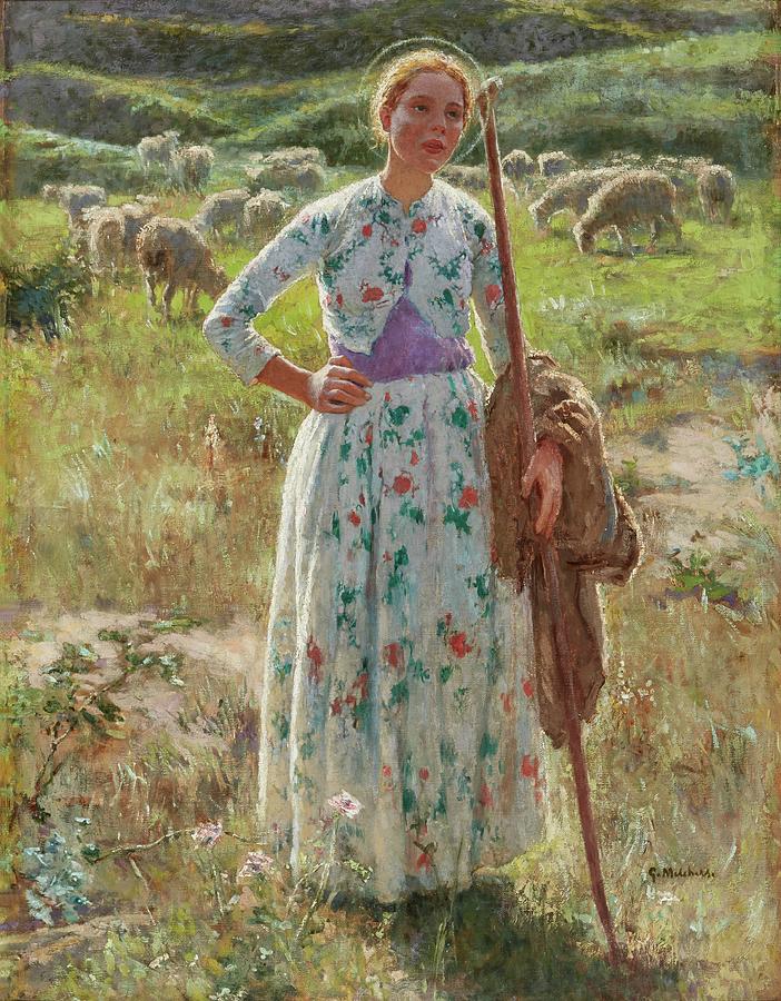 Joan Of Arc Painting - Joan Of Arc by Gari Melchers