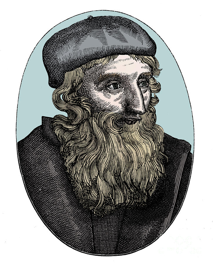 John Wycliffe 14th Century English #3 Drawing by Print Collector