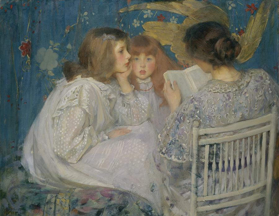 Jungle Tales Painting by James Jebusa Shannon Jungle Tales Painting by James Jebusa Shannon