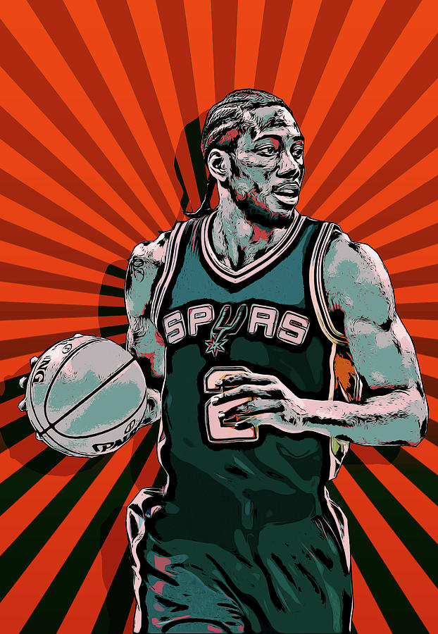 Kawhi Anthony Leonard Digital Art by Nadezhda Zhuravleva