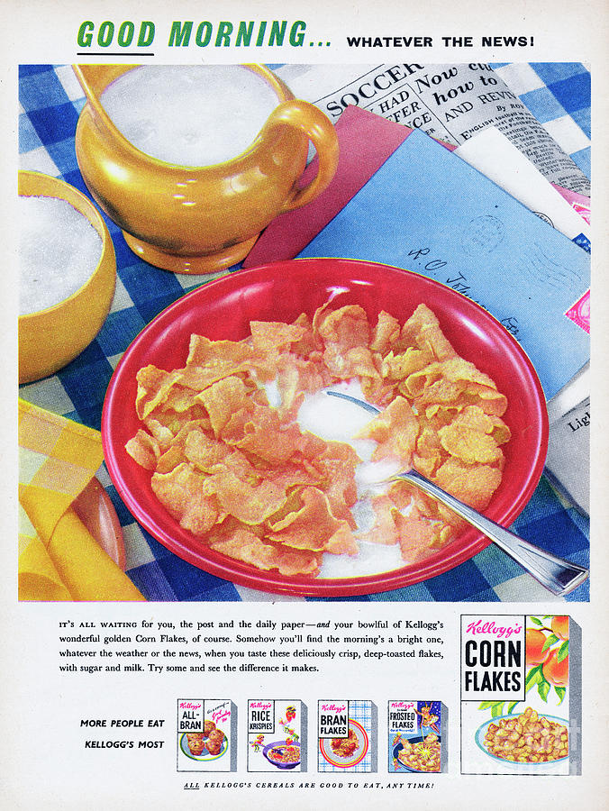 Kelloggs Corn Flakes #3 Photograph by Picture Post