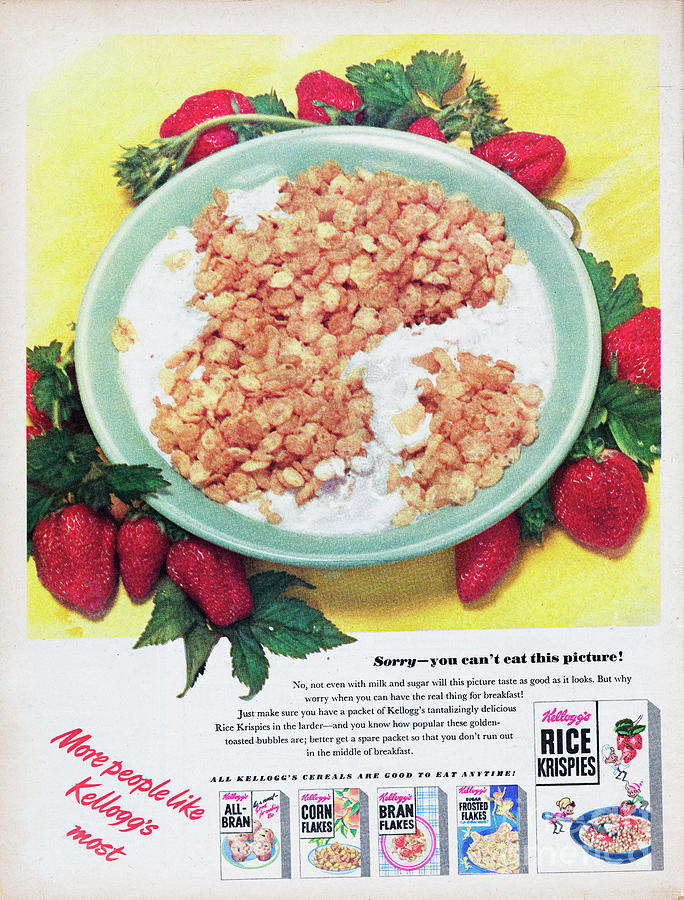 Kelloggs Rice Krispies Photograph by Picture Post - Fine Art America