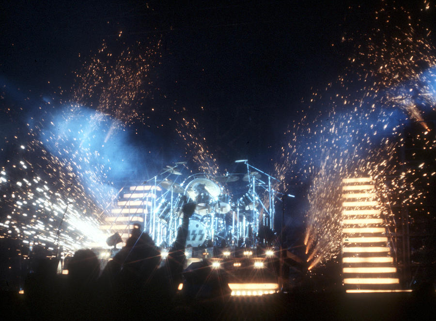 Kiss Performing #3 Photograph by Michael Ochs Archives