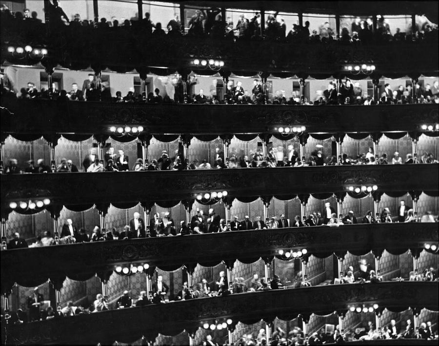 La Scala Opera House #4 Photograph by Alfred Eisenstaedt