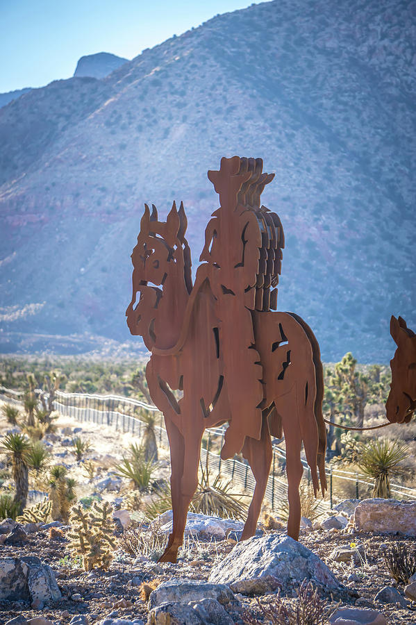 Landscape Views Around Las Vegas Red Rock Canyon #3 Photograph by Alex Grichenko