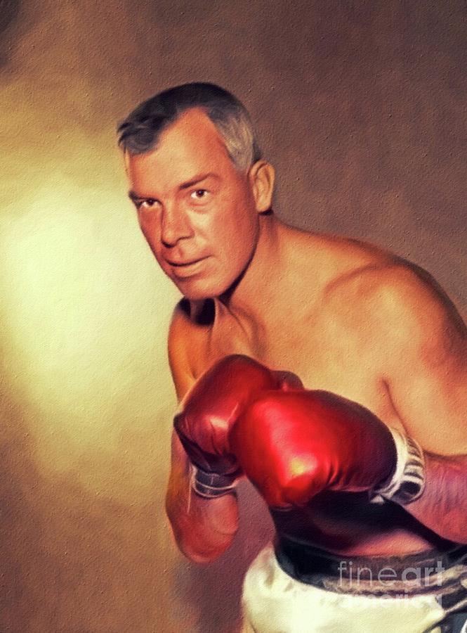 Lee Marvin, Vintage Actor Painting by Esoterica Art Agency - Pixels