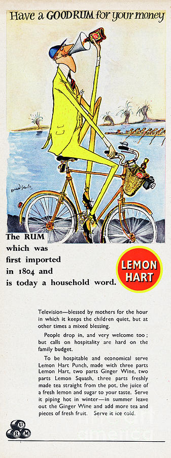 Lemon Hart Rum #3 Photograph by Picture Post