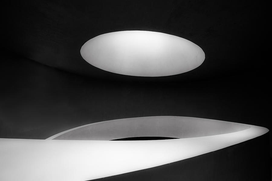 Black And White Photograph - Light Contrasts #3 by Olavo Azevedo