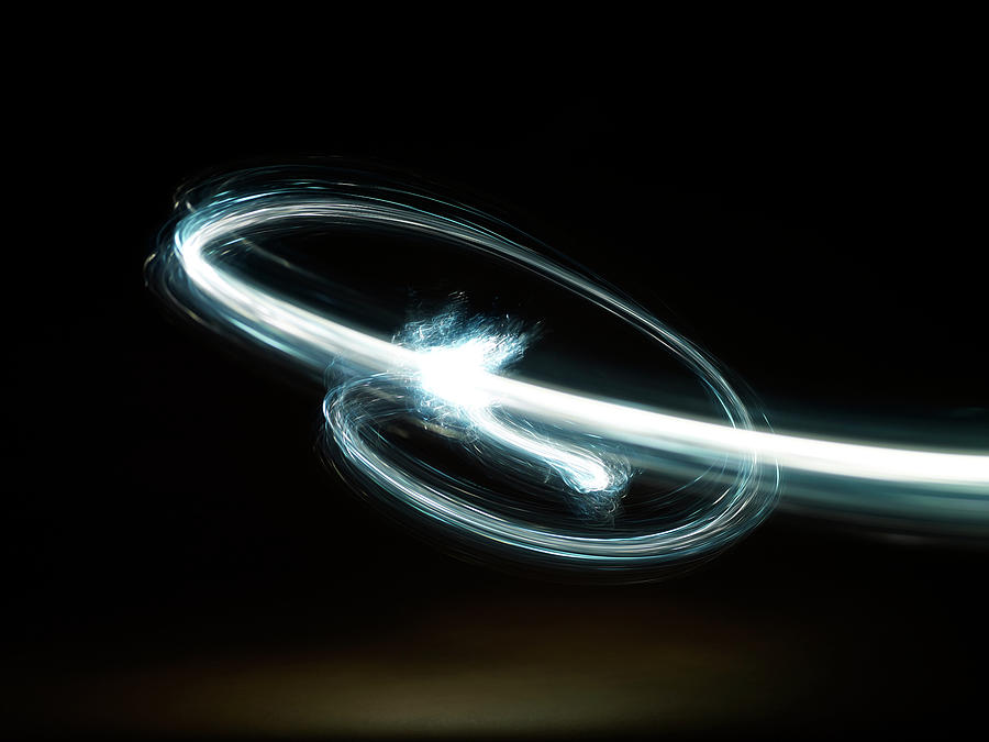 Light Painting #3 Photograph by Level1studio