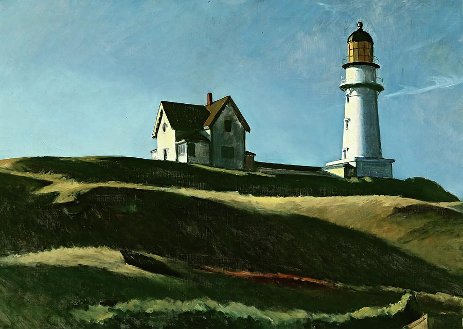 Edward Hopper Painting - Lighthouse Hill by Edward Hopper