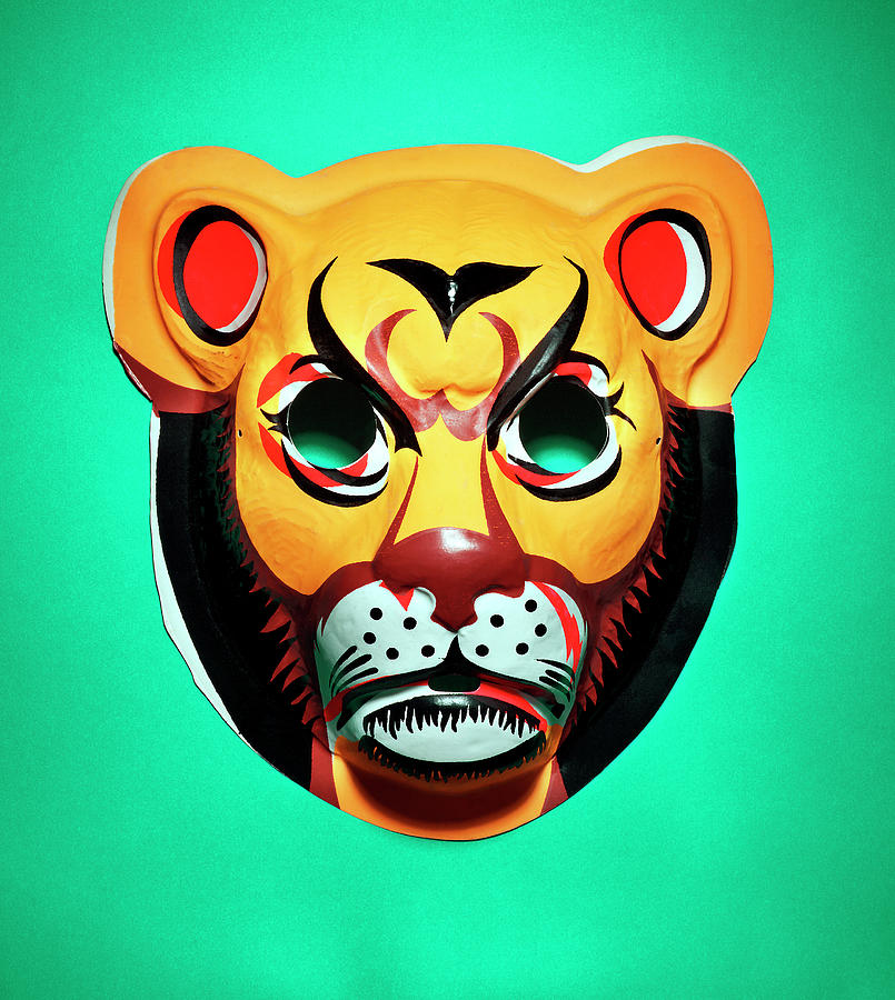 Japanese Lion Mask - Yuji Sehata - SAKURA FINE ART