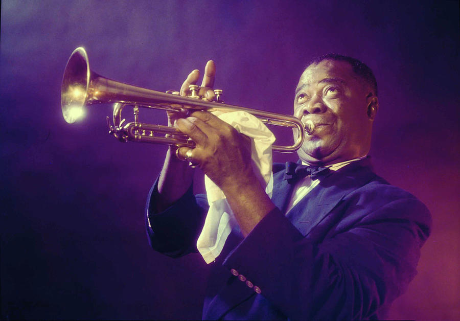 Louis Armstrong Photograph by Eliot Elisofon Louis Armstrong Photograph by Eliot Elisofon