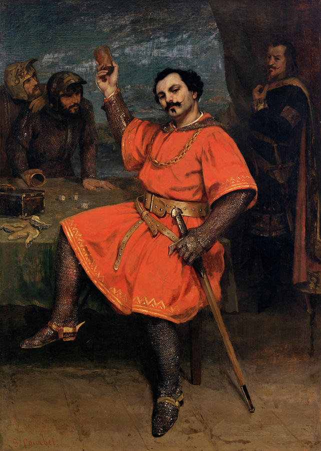 Gustave Courbet  Painting - Louis Gueymard as Robert le Diable #3 by Gustave Courbet
