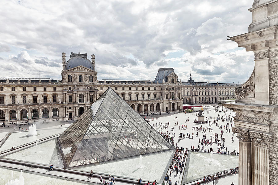 Louvre Museum In Paris #3 Digital Art by Pietro Canali