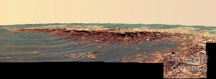 Martian Landscape #3 Photograph by Nasa/jpl-caltech/usgs/cornell/science Photo Library