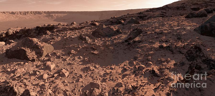 Martian Surface #3 Photograph by Detlev Van Ravenswaay/science Photo Library