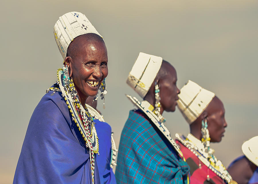 Masai #3 Photograph by Thomas Habtu