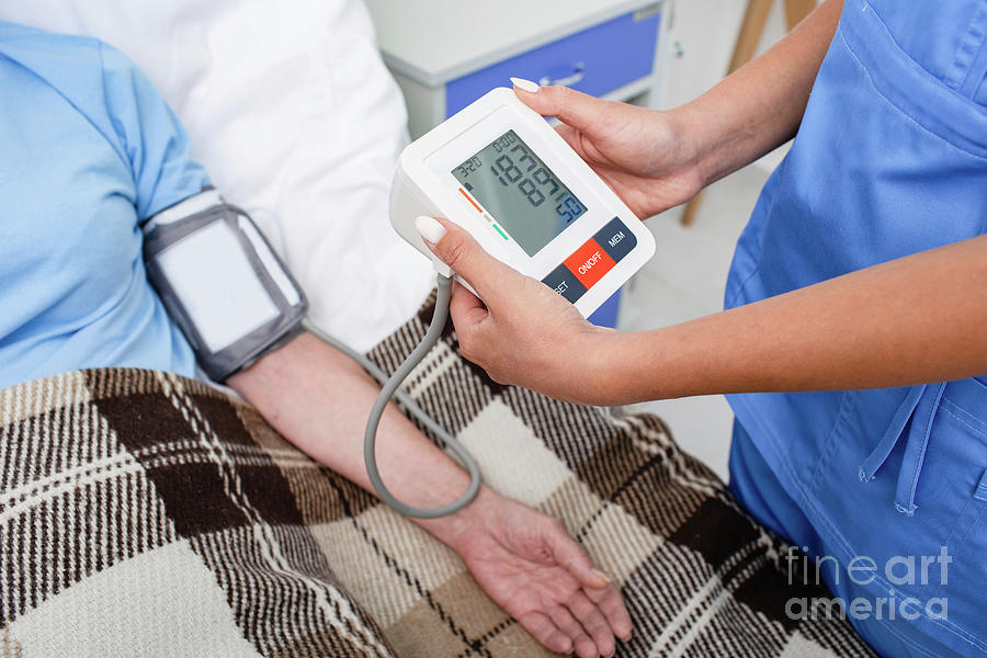 Measuring Blood Pressure #3 Photograph by Peakstock / Science Photo Library