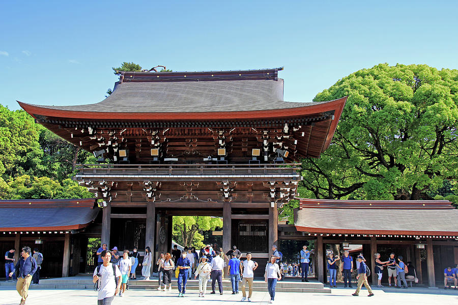 Meiji Jingu Shrine - Tokyo, Japan Photograph by Richard Krebs