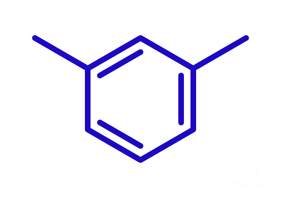 Meta Xylene Aromatic Hydrocarbon Molecule Photograph By Molekuul