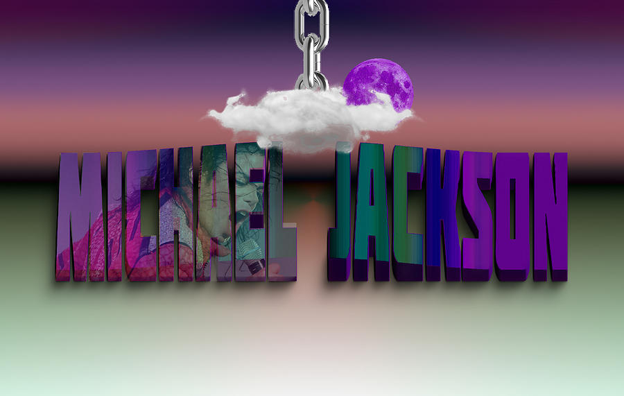 Michael Jackson #3 Mixed Media by Marvin Blaine
