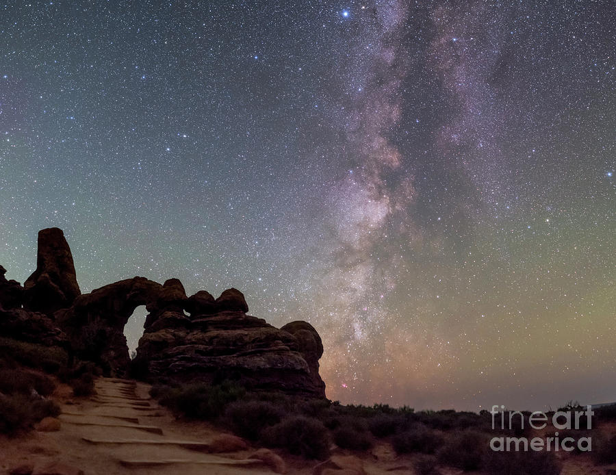 Arches National Park Photograph - Milky Way Over Arches National Park 3 by Babak Tafreshi/science Photo Library Arches National Park Photograph - Milky Way Over Arches National Park 3 by Babak Tafreshi/science Photo Library