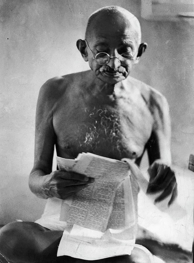 Mahatma Gandhi Photograph - Mohandas K. Gandhi #3 by Margaret Bourke-white