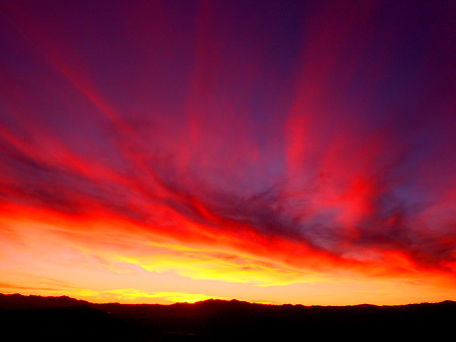 Mohave Desert Sunset 1 Photograph By James Welch Fine Art America 9580