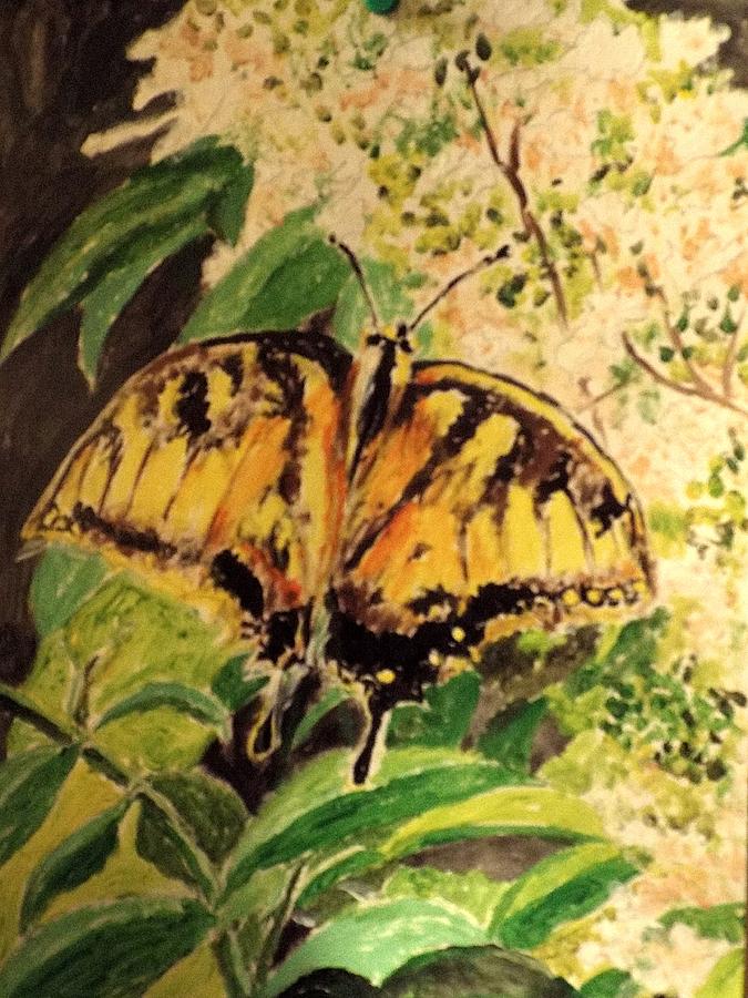 Monarch butterfly #3 Painting by Charles Ray