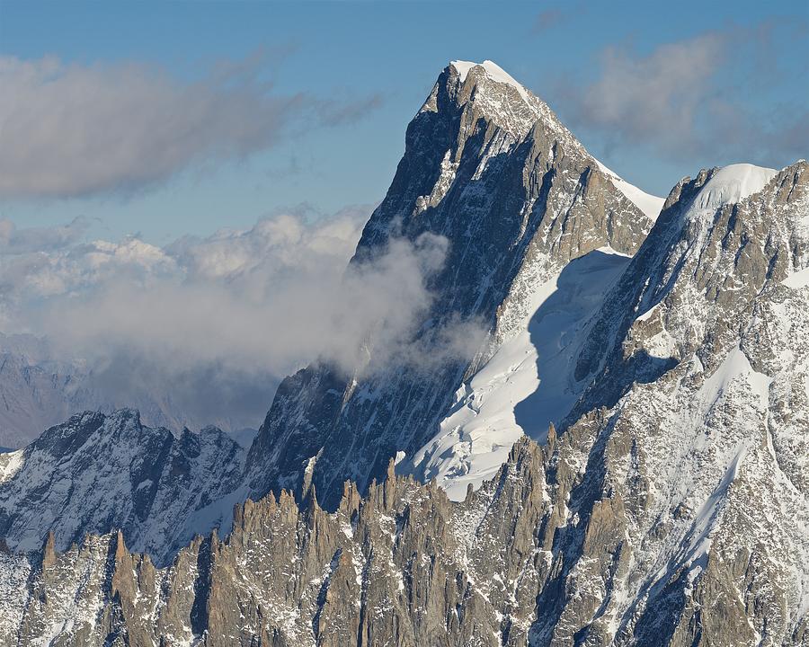 Mont Blanc Du Tacul #3 Photograph by Stephen Taylor