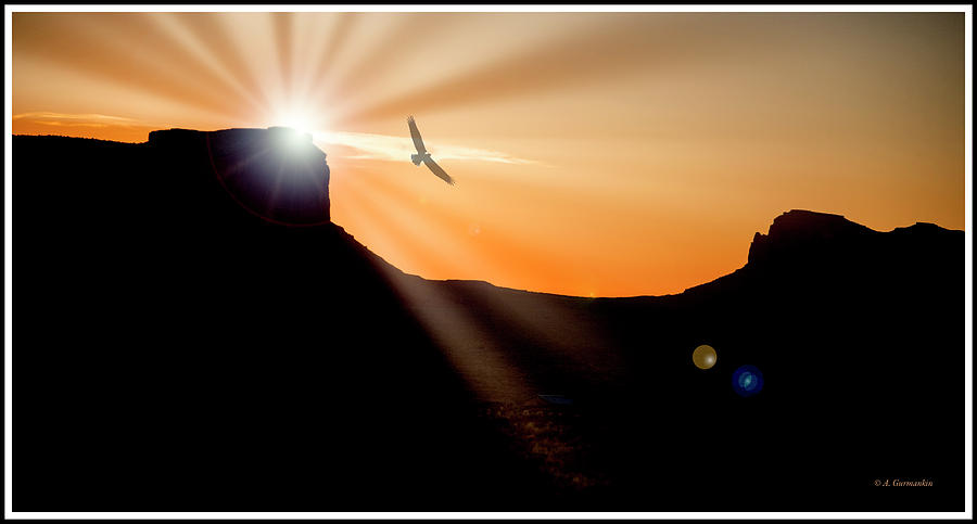 Monument Valley Sunrise #3 Photograph by A Macarthur Gurmankin