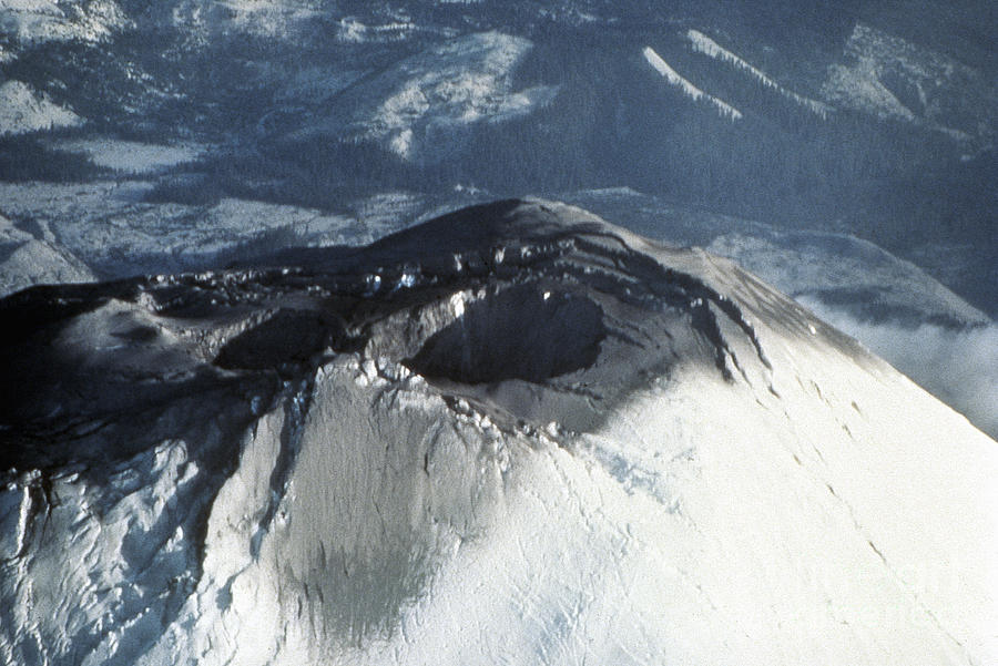 Mount St. Helens, 1980 #3 Photograph by Granger