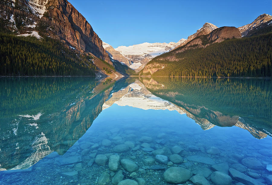 Mountains And Lake Digital Art by Fortunato Gatto - Fine Art America