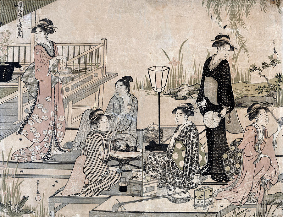 Murasaki Shikibu, The Tale Of Genji #3 Photograph by Science Source