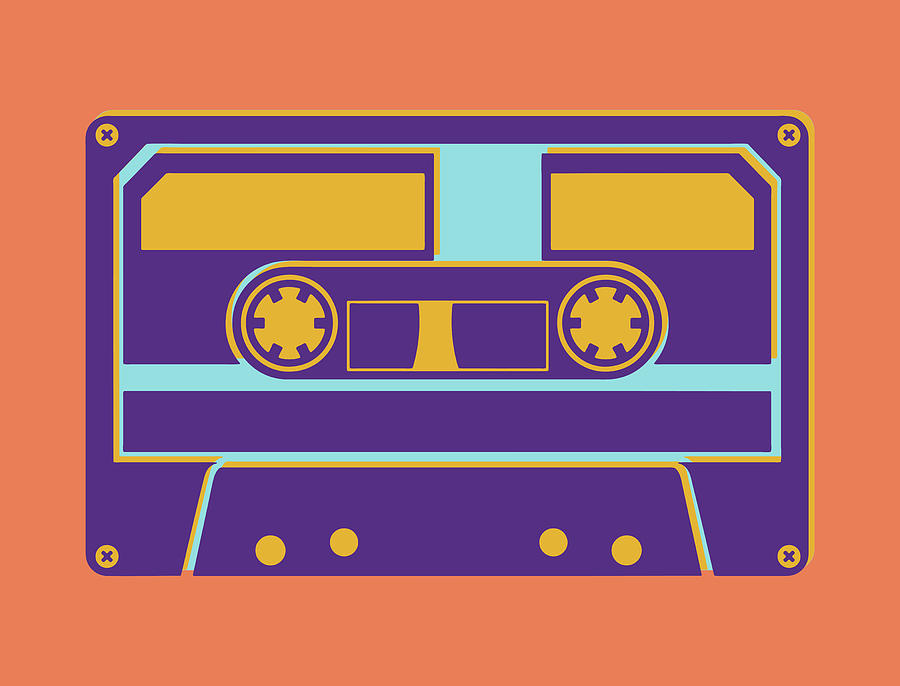 Music Cassette Drawing by CSA Images | Fine Art America