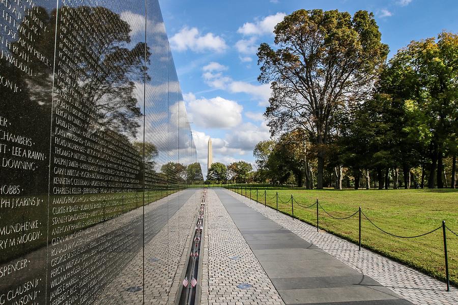 National Mall Memorials In Washington, D.c Photograph by Photo File ...