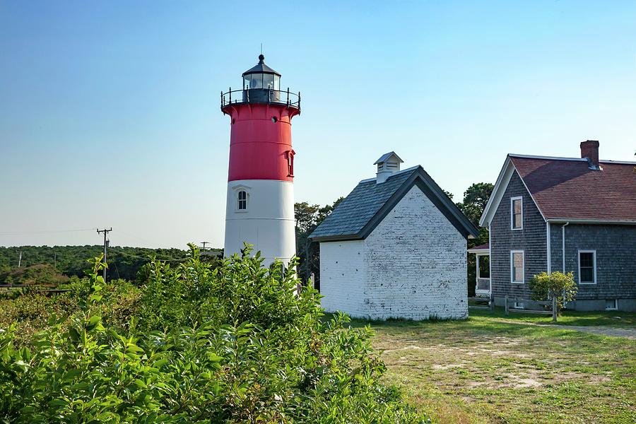 Nauset Beach Lighthouse, Cape Cod, Ma #3 Digital Art by Lumiere