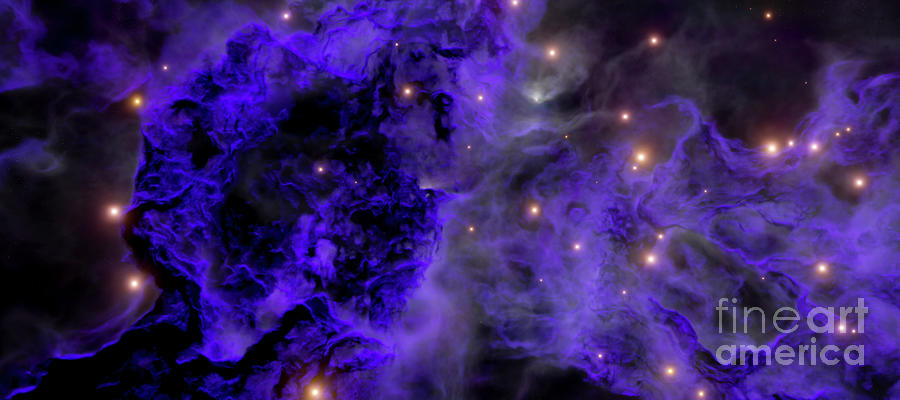 Nebula #3 Photograph by Wladimir Bulgar/science Photo Library