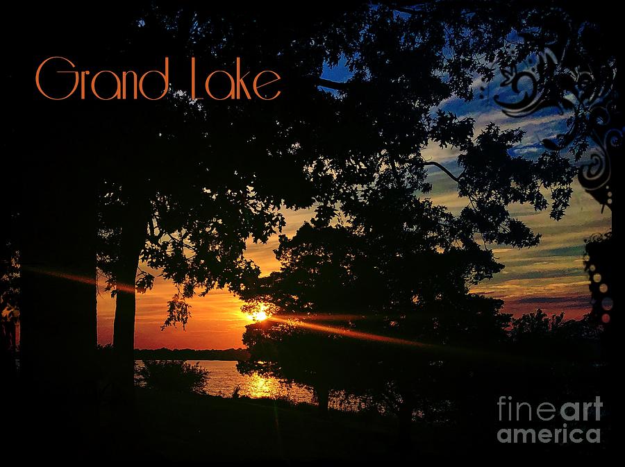 Twilight at Grand Lake Photograph by Jenny Revitz Soper