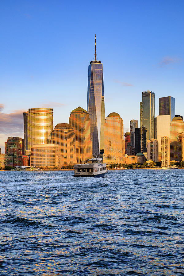 One World Trade Center, NYC Skyline Views from Downtown Manhattan