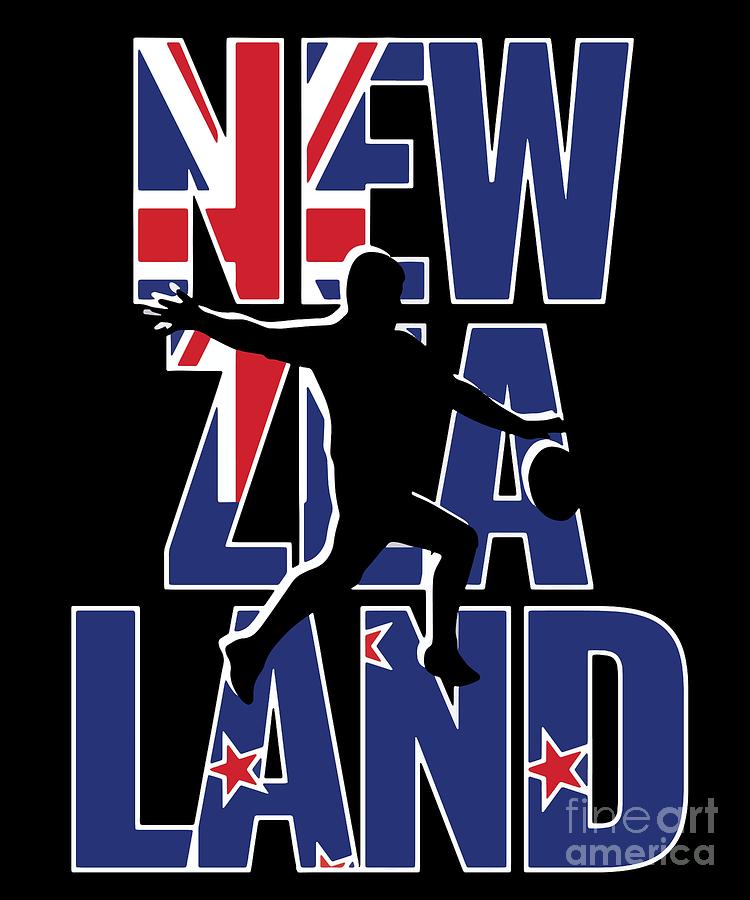 New Zealand Rugby 2019 Fans Kit for Kiwi Supporters Players Coaches and Rugger Football Lovers #4 Digital Art by Martin Hicks
