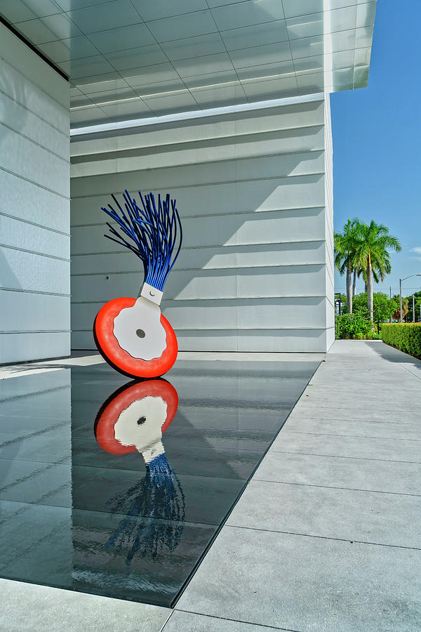 Norton Museum, Palm Beach, Fl #3 Digital Art by Laura Zeid