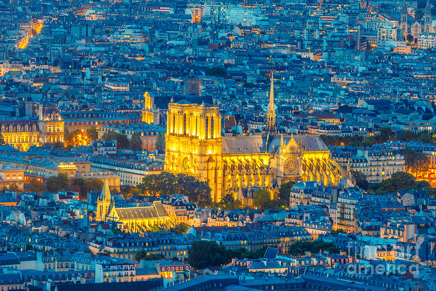 Notre Dame de Paris #3 Photograph by Benny Marty