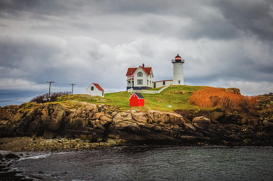Nubble Light #3 Photograph by Robert Clifford