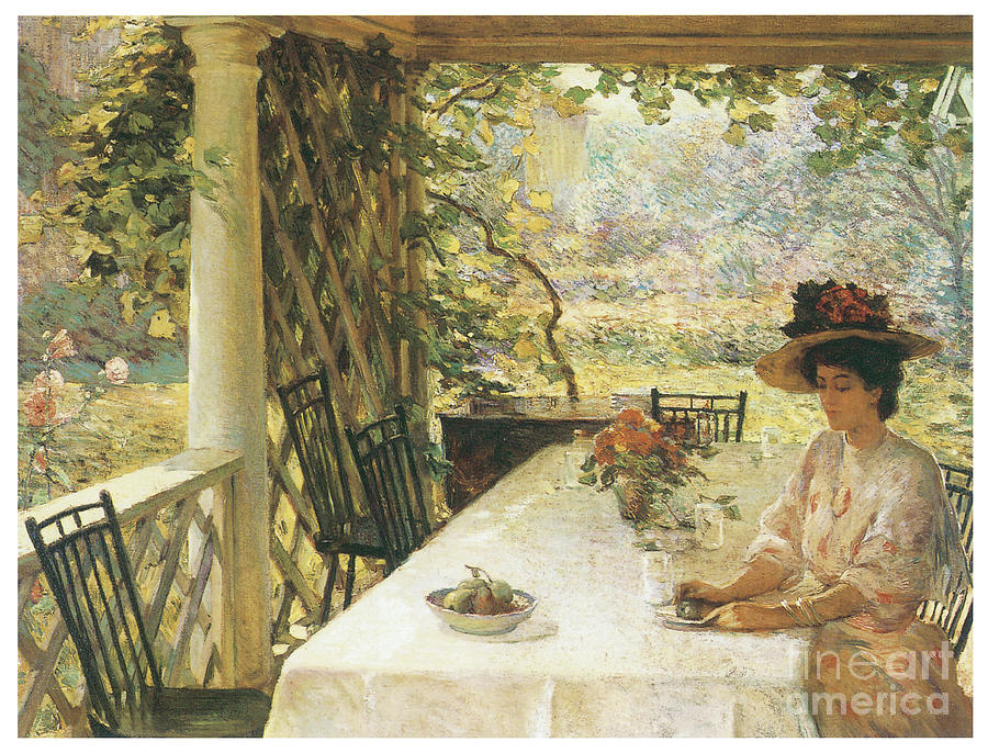 On the Porch by WILLIAM CHADWICK On the Porch by WILLIAM CHADWICK