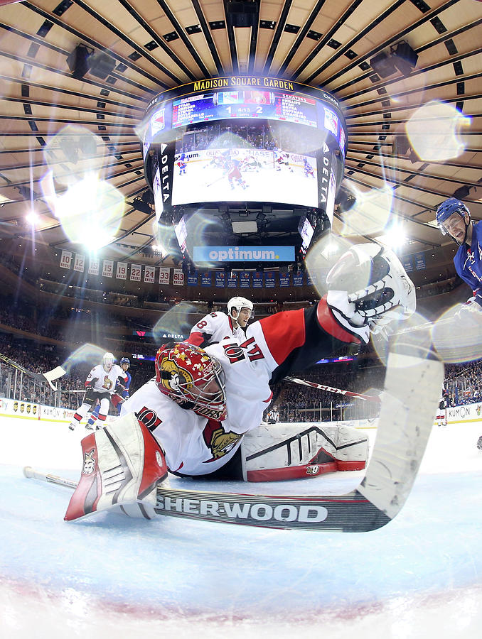 Ottawa Senators V New York Rangers #3 Photograph by Bruce Bennett